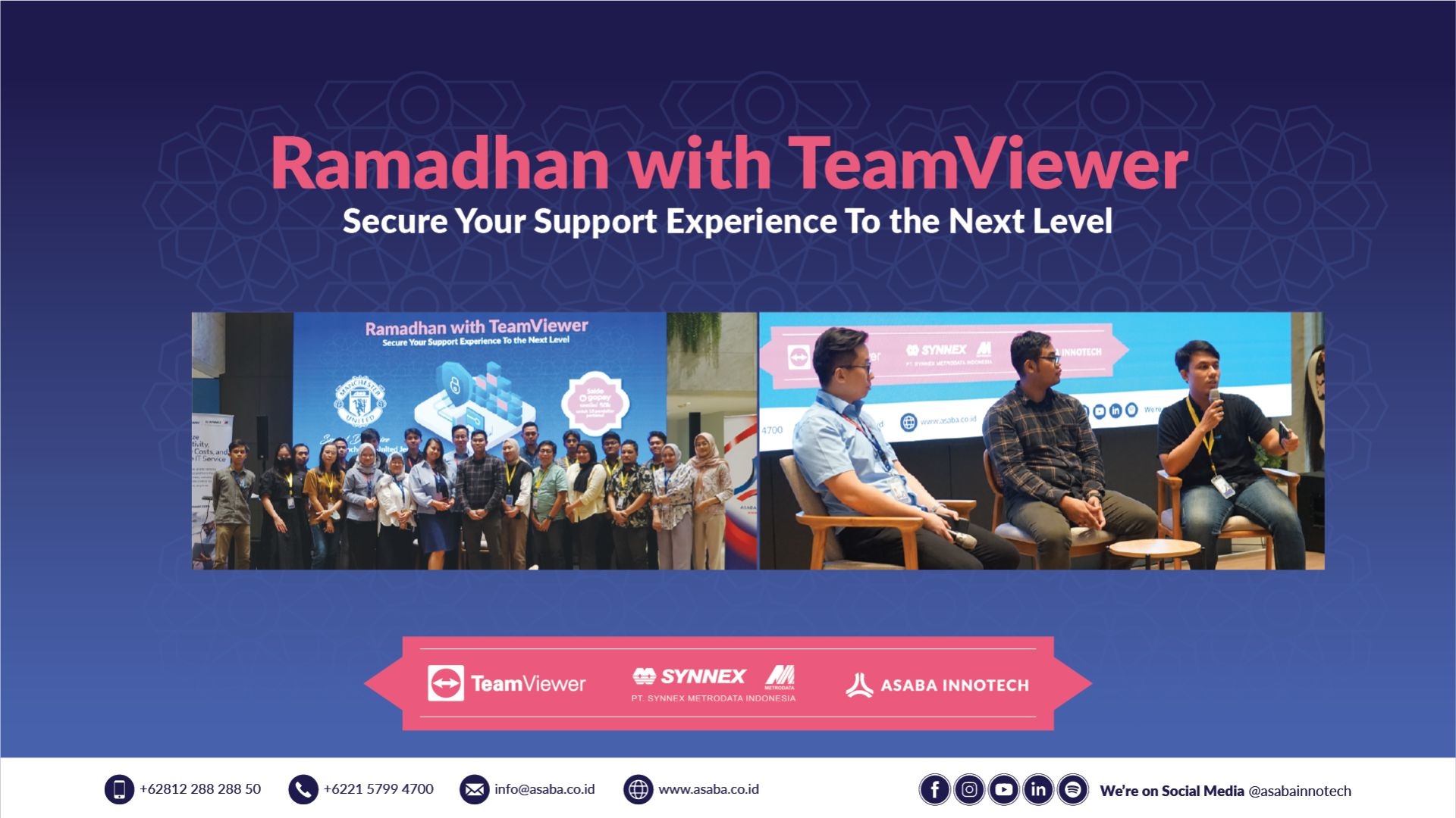 Ramadhan with TeamViewer – Secure Your Support Experience To The Next Level